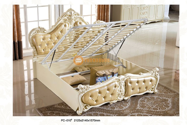Giường ngủ cao cấp nhập khẩu CBLPC010G -2